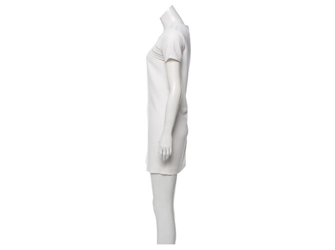 Diane Von Furstenberg Abito a tubino DvF Cecila Bianco - vista 2