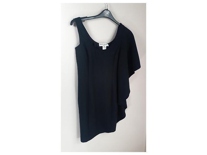 Paul & Joe Wollkleid Schwarz Größe 38 - Ansicht 2