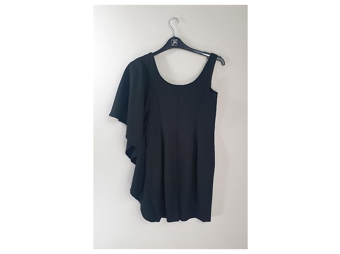 Paul & Joe Wollkleid Schwarz Größe 38 - Ansicht 5
