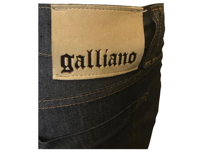 Jeans Galliano slim fit Blu scuro - vista 3