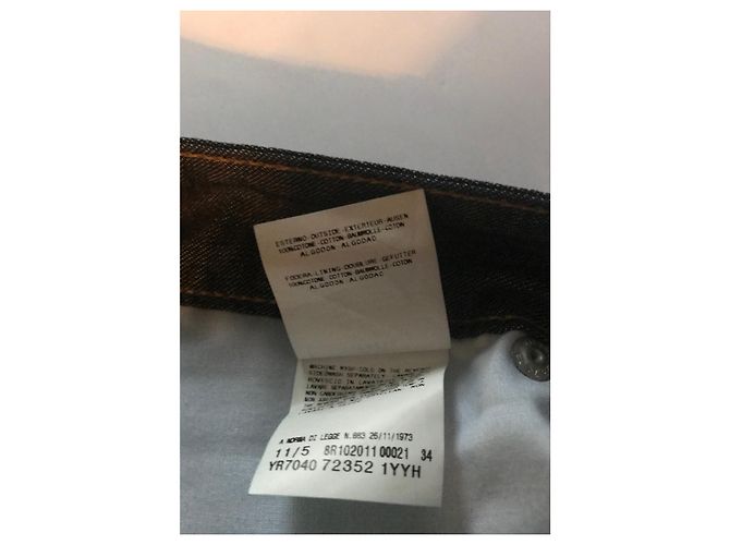 Jeans Galliano slim fit Blu scuro - vista 4