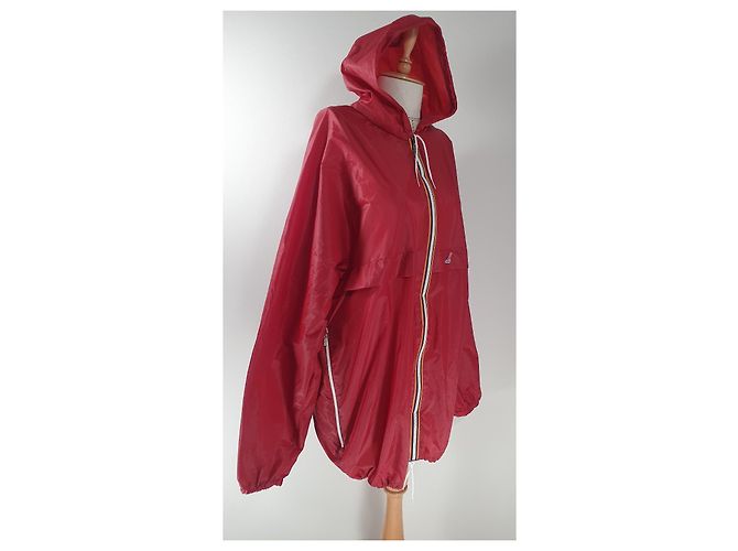 K-Way Red Rain Jacket Polyamide - view 3