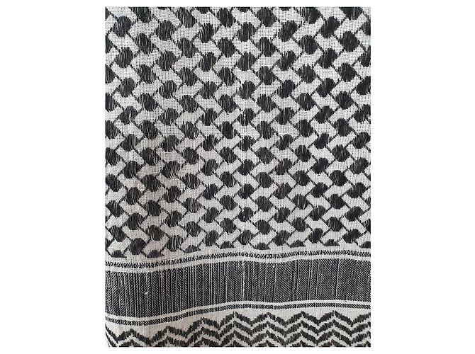 Vestido de algodón negro y blanco Cecilie Copenhagen - vista 5