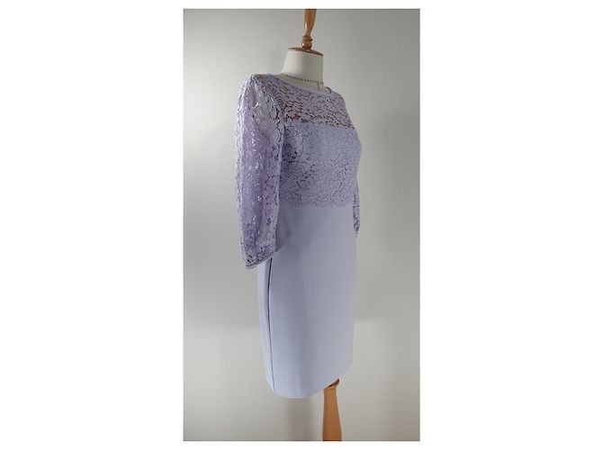 Vestido Ralph Lauren Morado de Algodón Púrpura - vista 3