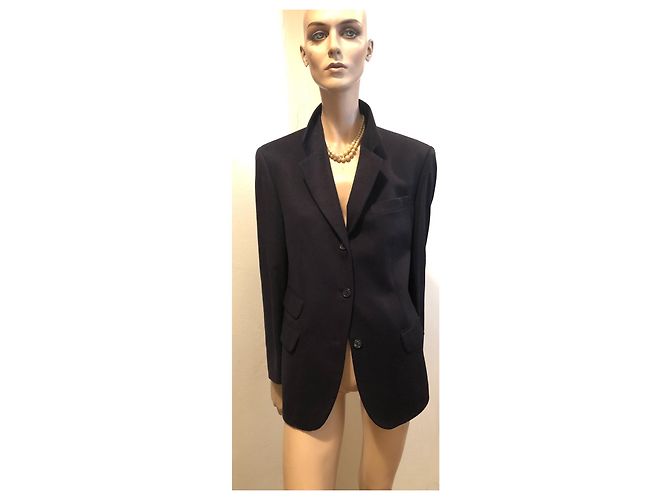 Loro Piana Kaschmir Blazer Dunkelblau - Ansicht 2
