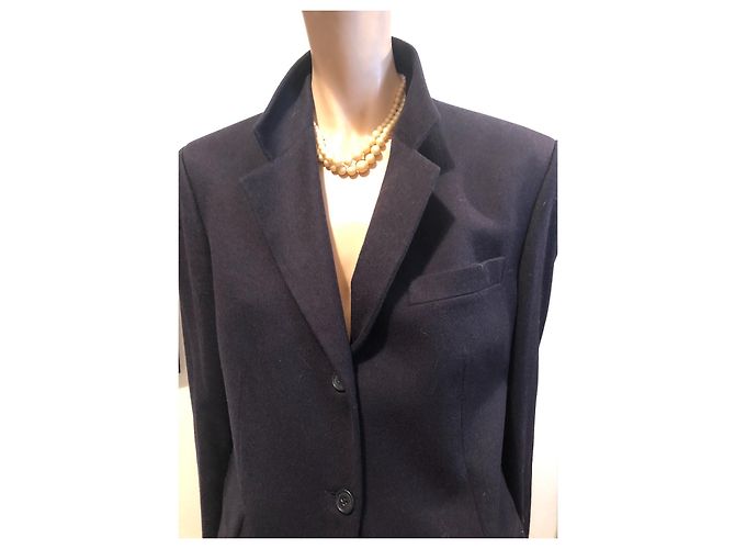 Loro Piana Kaschmir Blazer Dunkelblau - Ansicht 3