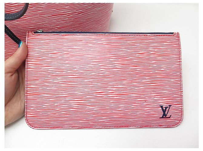 LOUIS VUITTON NEVERFULL M HANDTASCHE54546 LEDER-DENIM-EPI-TASCHE - Ansicht 17