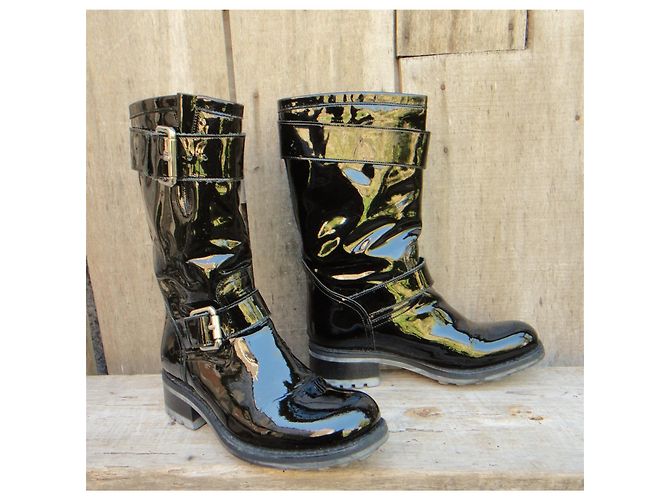 Botas Free Lance p 35,5 Negro - vista 2