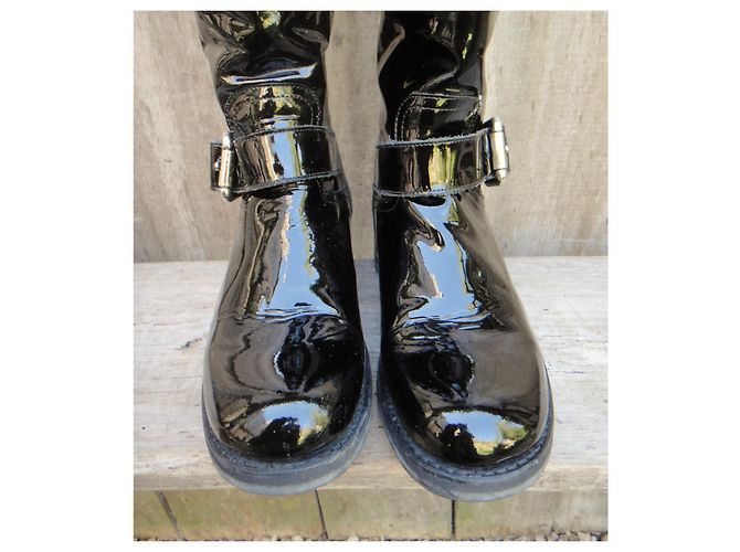 Botas Free Lance p 35,5 Negro - vista 5