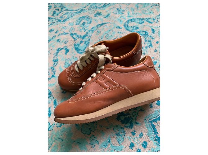 Sneaker Hermès più veloci Caramello - vista 8