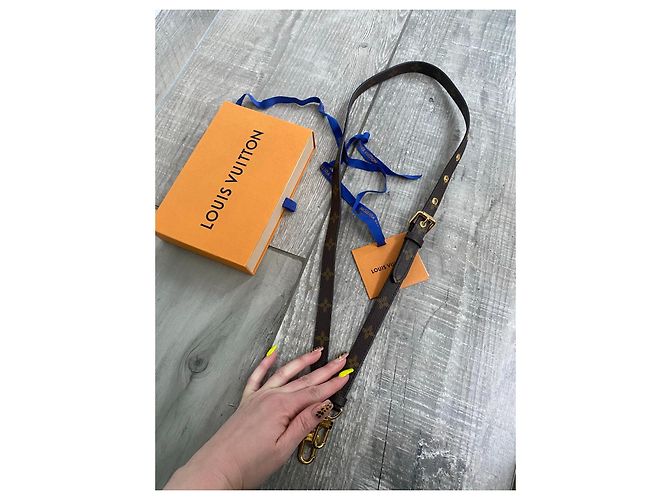 Cinturino regolabile Louis Vuitton metis Marrone - vista 2