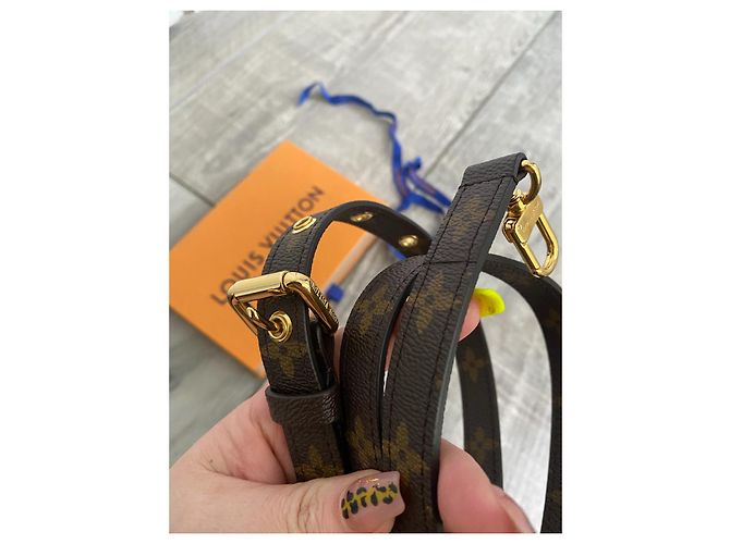 Cinturino regolabile Louis Vuitton metis Marrone - vista 4