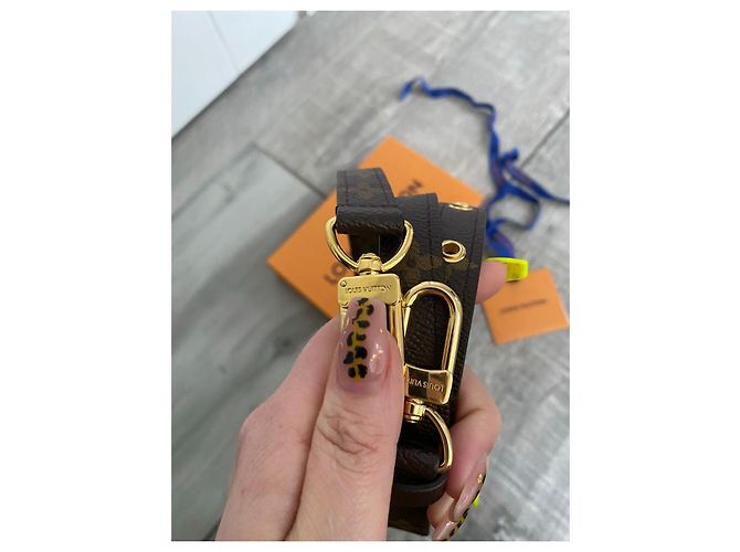 Cinturino regolabile Louis Vuitton metis Marrone - vista 5