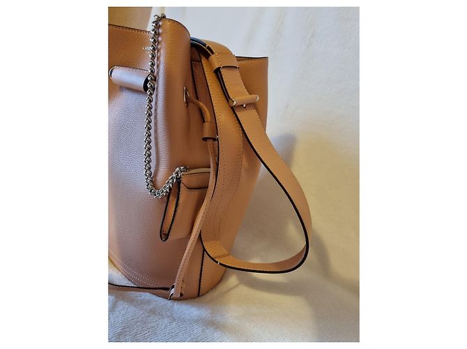 Lancel Sac Seau Le Huit Moyen Modèle Rose Sunset - vue 2