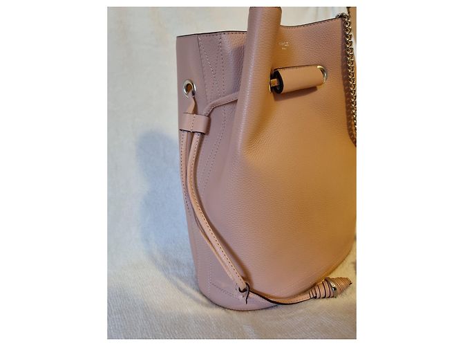 Lancel Sac Seau Le Huit Moyen Modèle Rose Sunset - vue 3