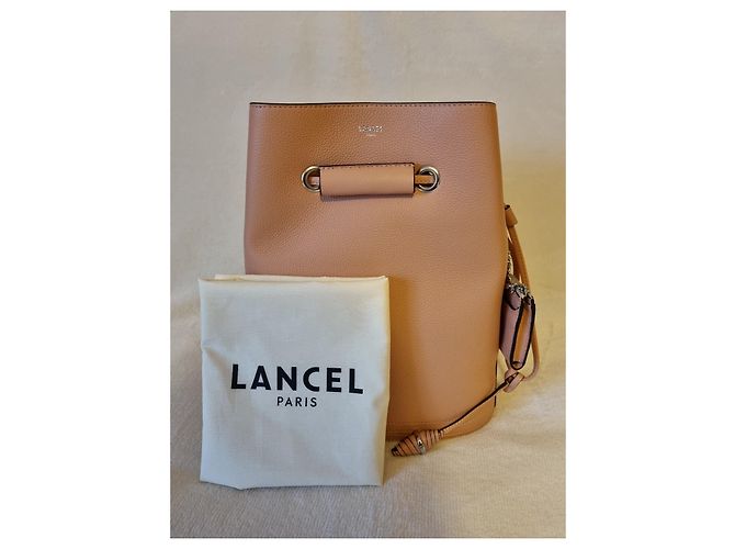 Lancel Sac Seau Le Huit Moyen Modèle Rose Sunset - vue 7