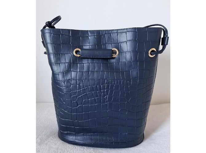 Bolsa Bucket Le Huit Lancel Marinho Grande - vista 2