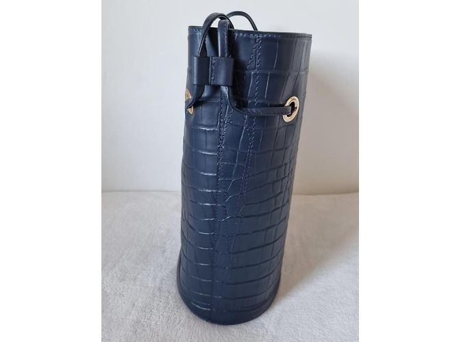 Bolsa Bucket Le Huit Lancel Marinho Grande - vista 3