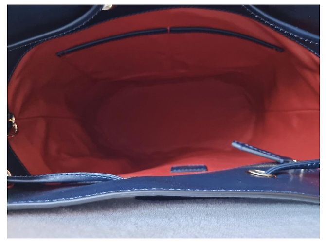 Bolsa Bucket Le Huit Lancel Marinho Grande - vista 5