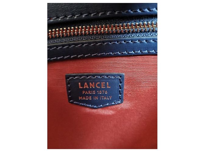 Bolsa Bucket Le Huit Lancel Marinho Grande - vista 6