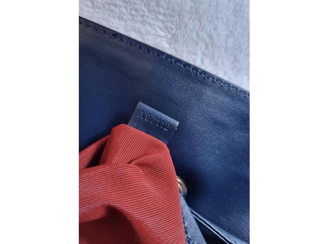 Bolsa Bucket Le Huit Lancel Marinho Grande - vista 7