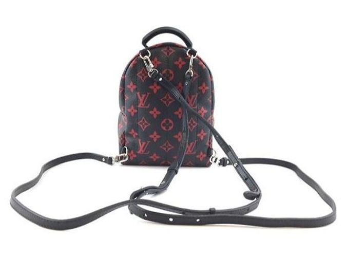 Borsa a tracolla Louis Vuitton Palm Springs Rare Mini Zaino Nero - vista 2