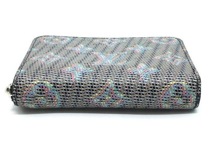 Louis Vuitton Pop Blue Limited Monogram Square Zip Around Card Wallet - vista 4