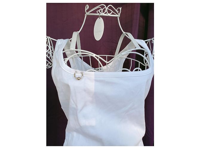 Jean Paul Gaultier Sailor collection tank top White - view 2