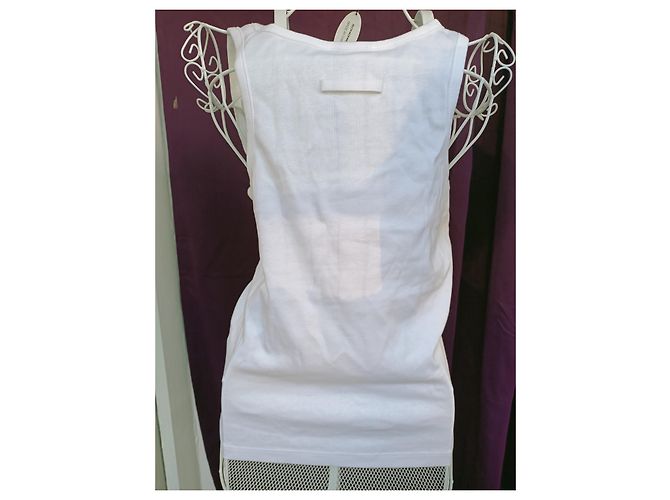 Jean Paul Gaultier Sailor collection tank top White - view 3