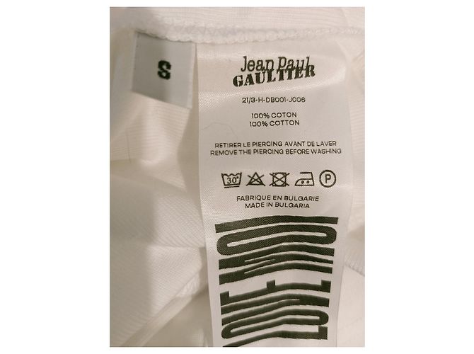 Jean Paul Gaultier Sailor collection tank top White - view 5