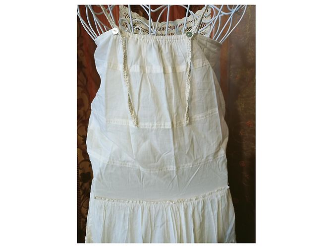 Abito lungo Comptoir des Cotonniers Beige - vista 5