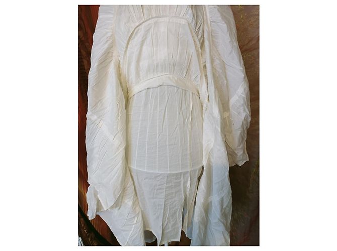 Abito lungo Comptoir des Cotonniers Beige - vista 7