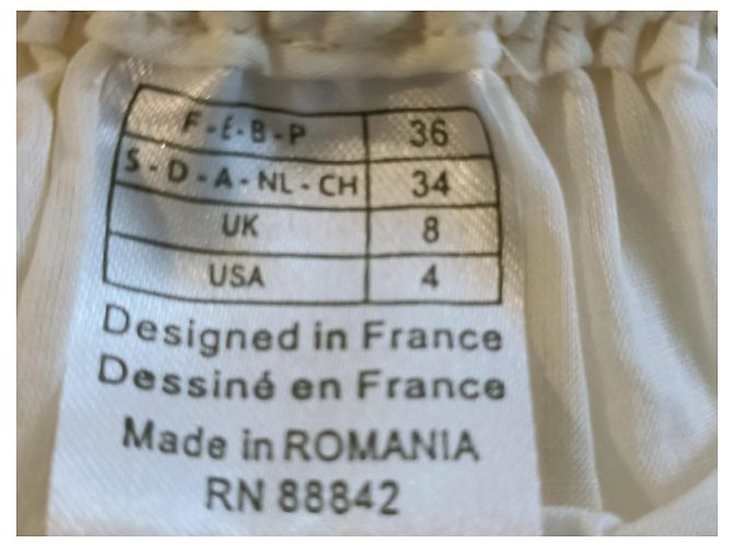 Abito lungo Comptoir des Cotonniers Beige - vista 8