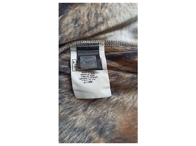 Camicia Just Cavalli Animalier Marrone Beige - vista 7