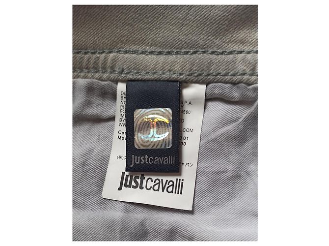 Pantalones vaqueros estampados Just Cavalli Gris - vista 3