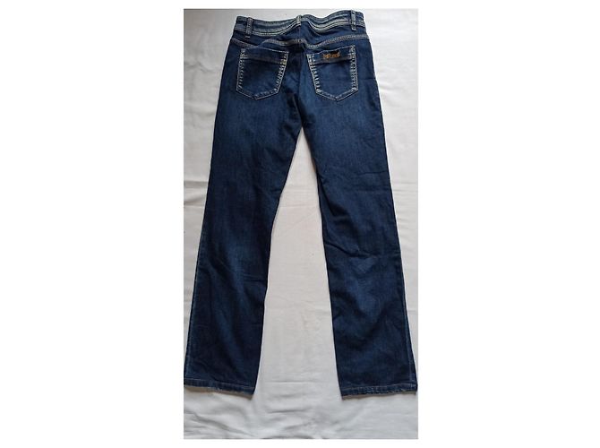 Jeans Just Cavalli Corte Recto Elásticos Azul - vista 2