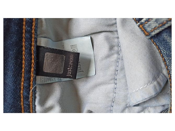Jeans Just Cavalli Corte Recto Elásticos Azul - vista 5