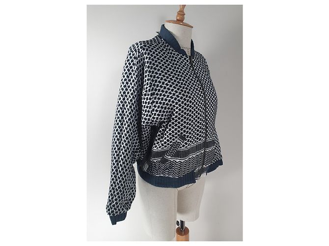 Giacca foderata Cecilie Copenhagen grigia in cotone Grigio - vista 2