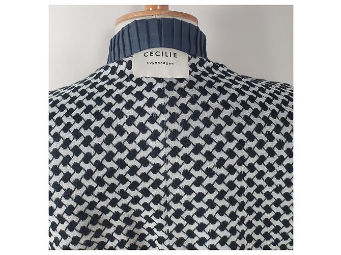 Giacca foderata Cecilie Copenhagen grigia in cotone Grigio - vista 4
