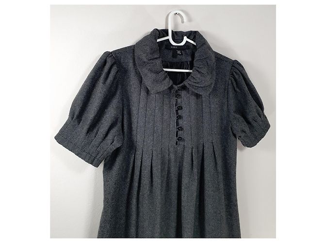Marc Jacobs Wollkleid Grau - Ansicht 2