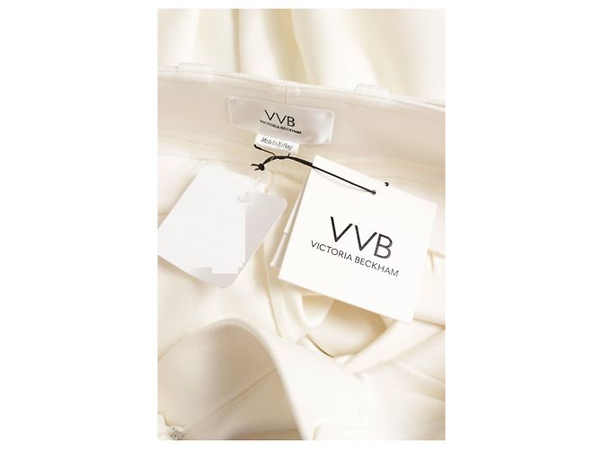 Pantalones blancos Victoria Beckham XS - vista 4