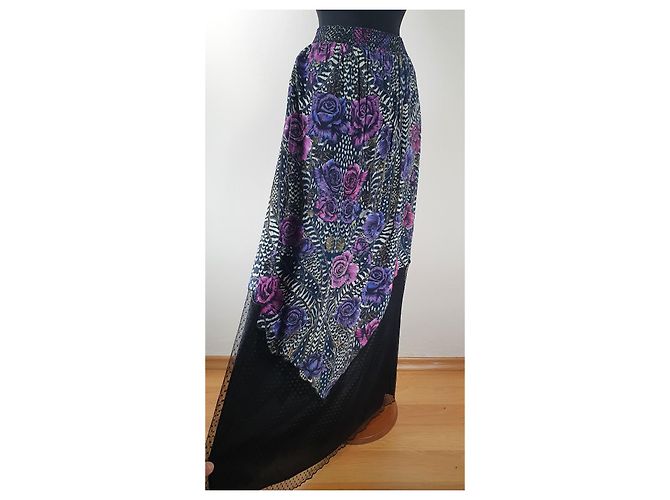 Gonna maxi Just Cavalli multicolore - vista 2