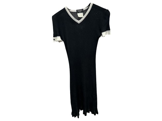 Robe Femme PRYMARK Noir Et Blanc - Taille 44 (UK 12), Motif Géométrique, Mini - Neuf Avec étiquettes