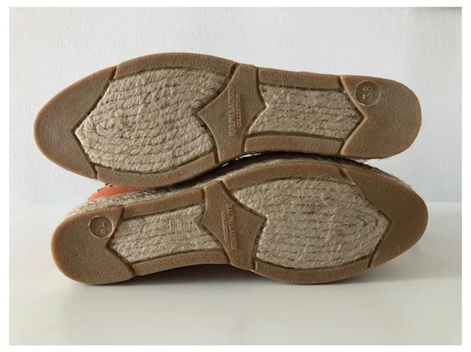 Zeppa espadrillas Ralph Lauren Arancione - vista 4