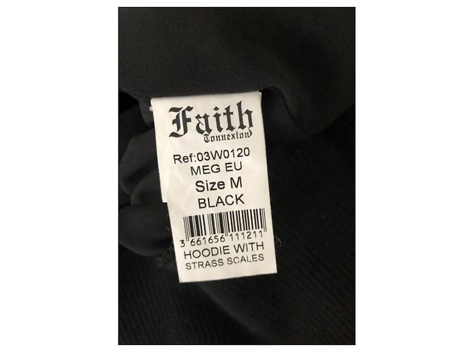 Faith Connexion Chaqueta con capucha FE CONNEXION Negro - vista 8