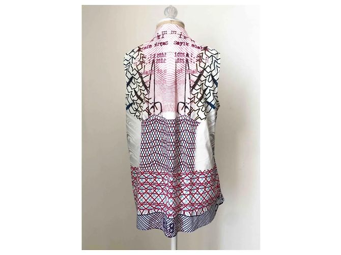 Camicetta senza maniche Current Elliott Mary Katrantzou The Acrobat Pink Keys Multicolore - vista 2