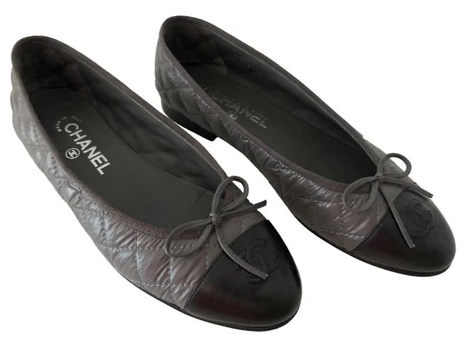 Chanel Ballerine classiche Grigio - vista 4