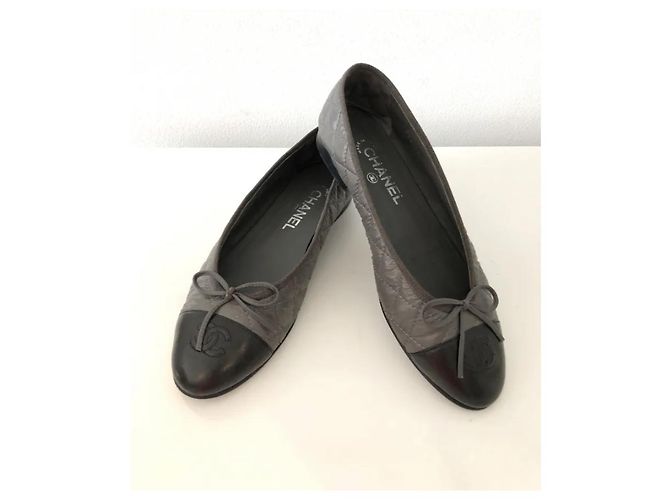 Chanel Ballerine classiche Grigio - vista 7