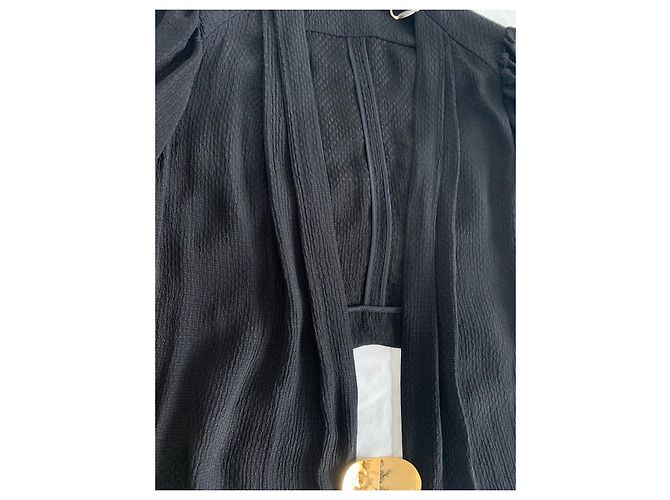 Chloé Black Jacket with Gold Hardware - view 13