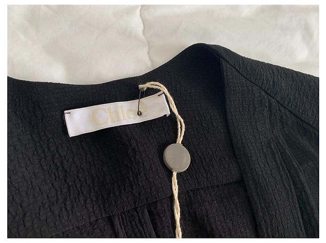 Chloé Black Jacket with Gold Hardware - view 9
